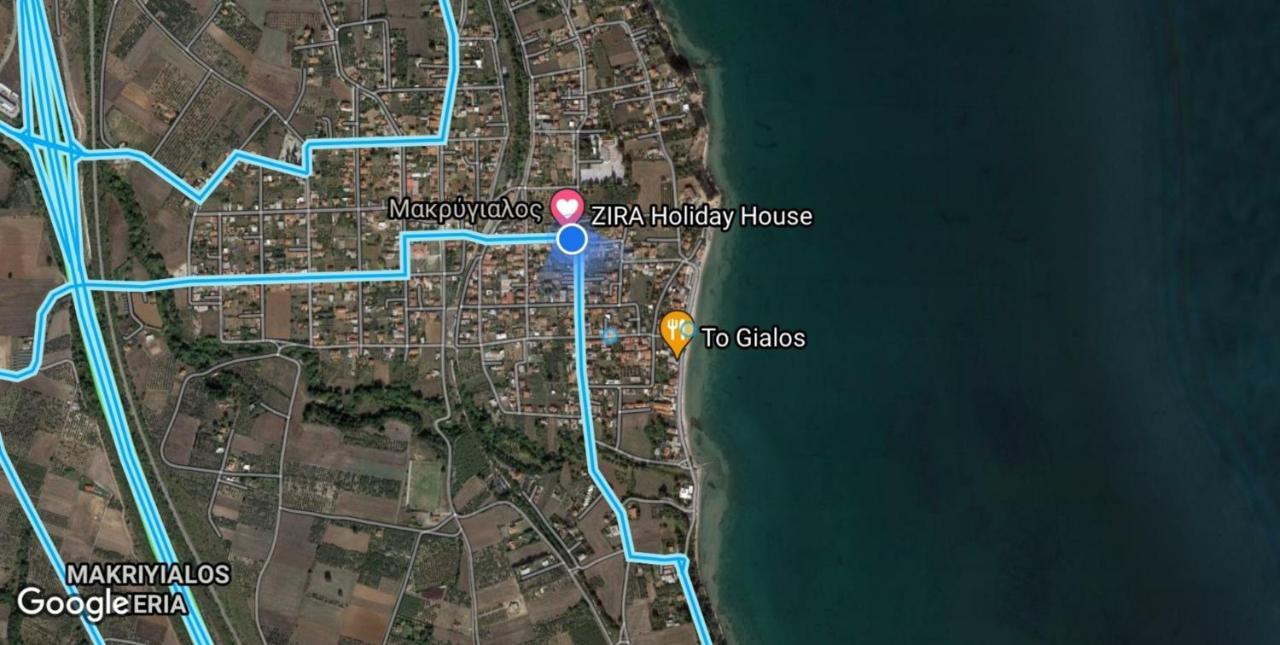 Zira Holiday House Makrygialos Exterior photo